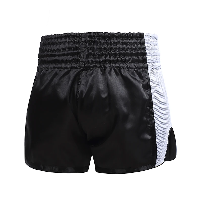 Muay Thai Shorts Men Women Kids Pink Boxing Training Kickboxing Pants Breathable MMA Shorts Combat Martial Arts Fight Clothing