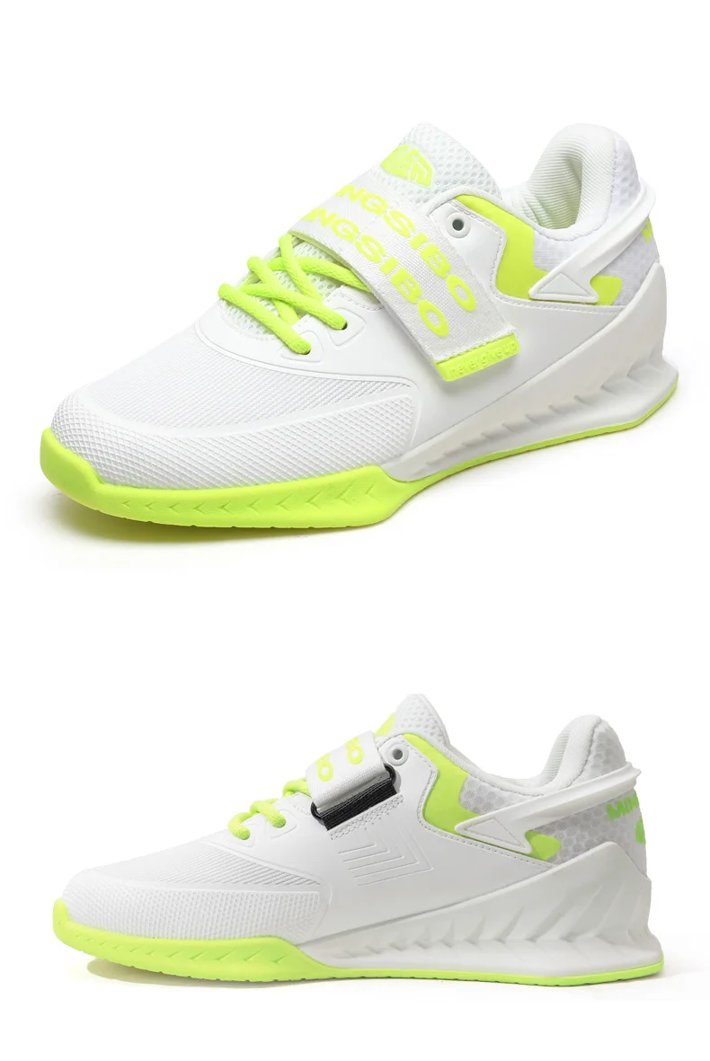 Men Professional Weightlifting Shoes Women Gym Squat Boots Deadlift Non Slip Shoes High-Quality Sports Brand Training Sneakers