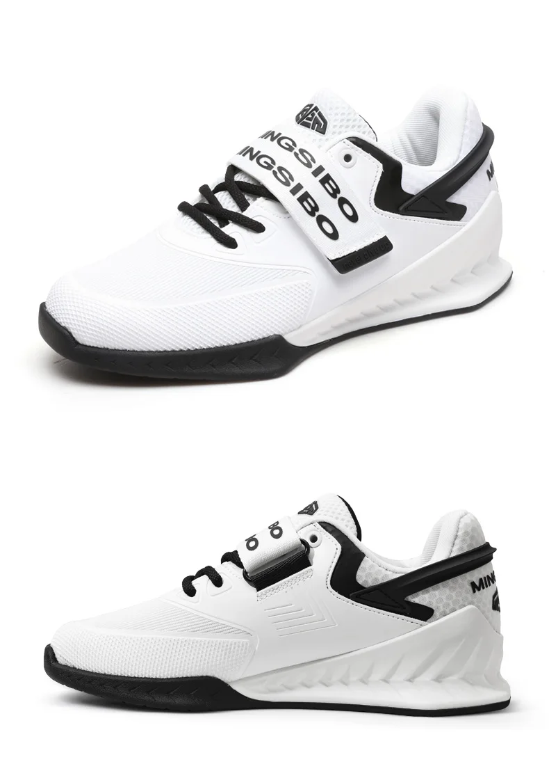 Men Professional Weightlifting Shoes Women Gym Squat Boots Deadlift Non Slip Shoes High-Quality Sports Brand Training Sneakers
