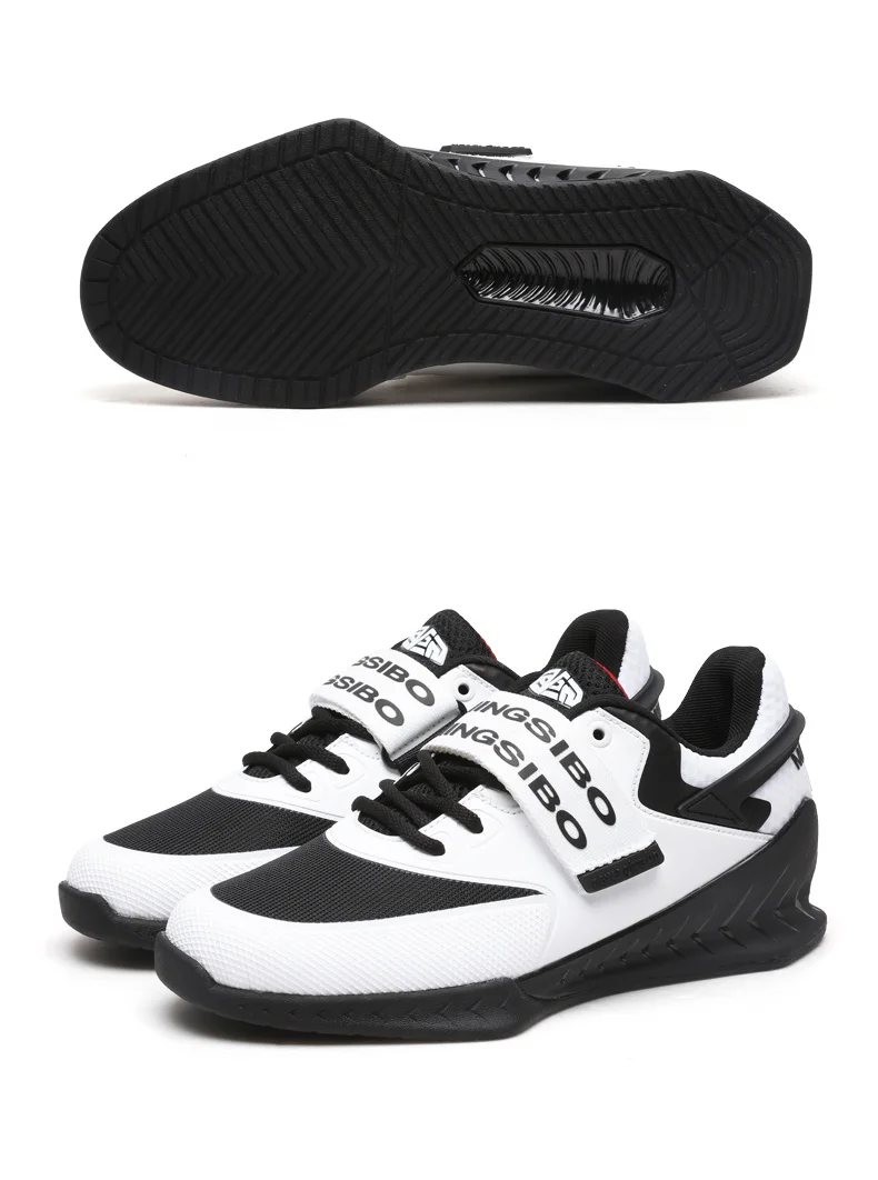 Men Professional Weightlifting Shoes Women Gym Squat Boots Deadlift Non Slip Shoes High-Quality Sports Brand Training Sneakers