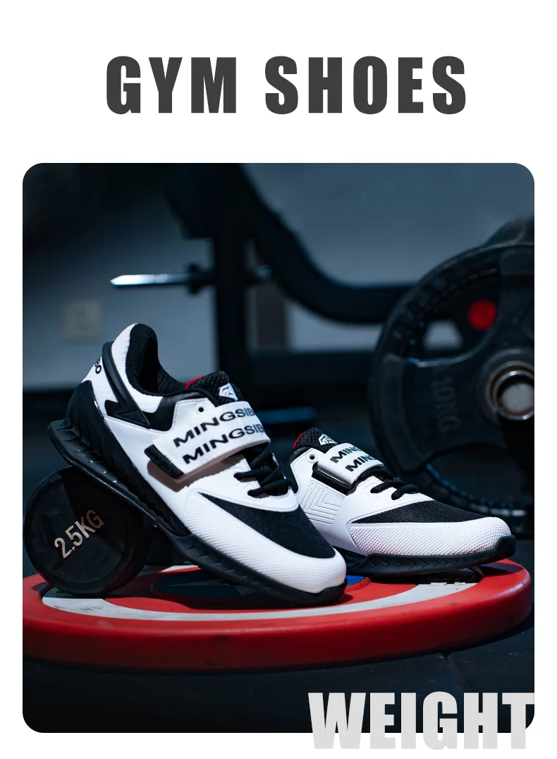 Men Professional Weightlifting Shoes Women Gym Squat Boots Deadlift Non Slip Shoes High-Quality Sports Brand Training Sneakers