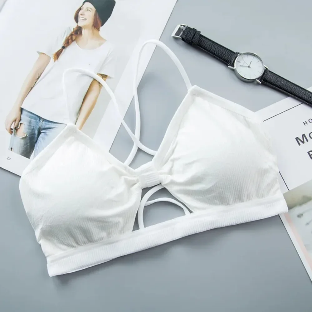 Women Cross Strap Sports Bra Push Up Top Women Yoga Gym Crop Tops Brassiere Femme Fitness Tops Sport Breathable Bras