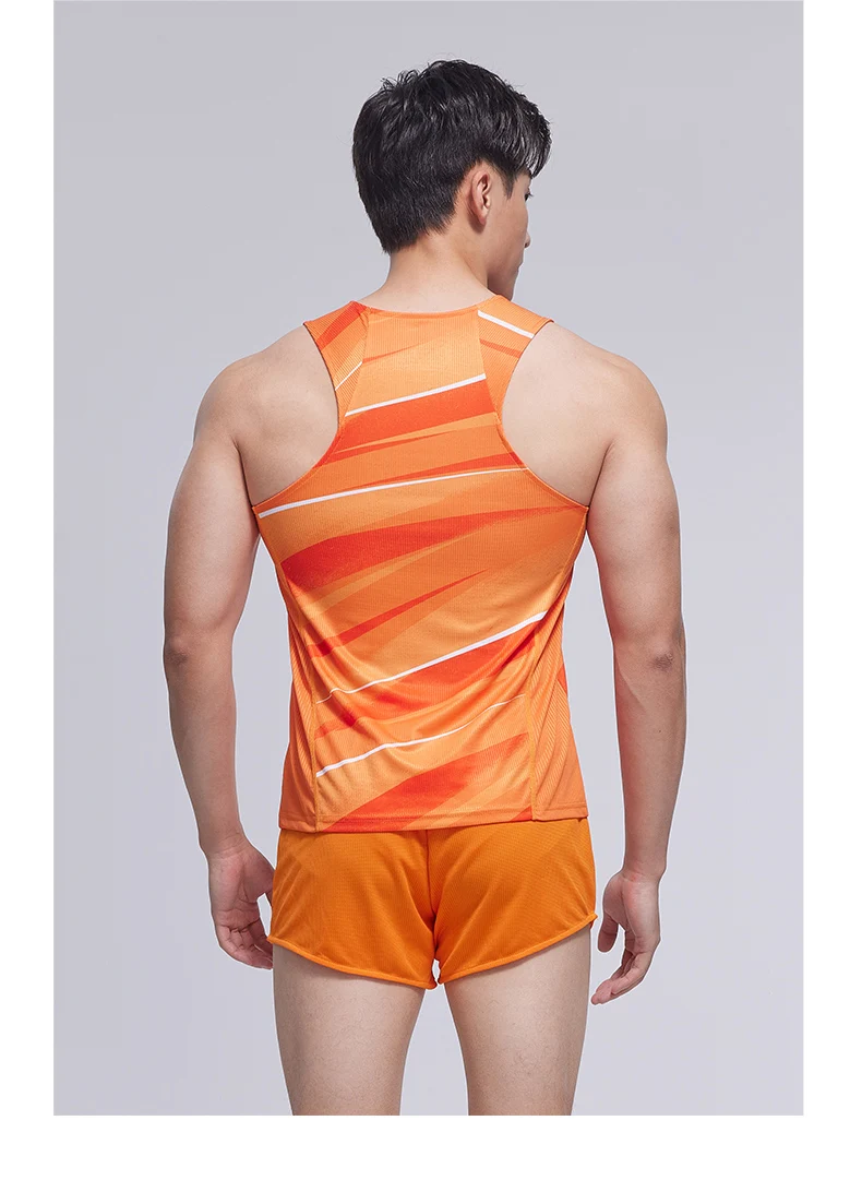 KELME track and field uniforms suits men and women custom made professional competition undershirt sports test sprint training