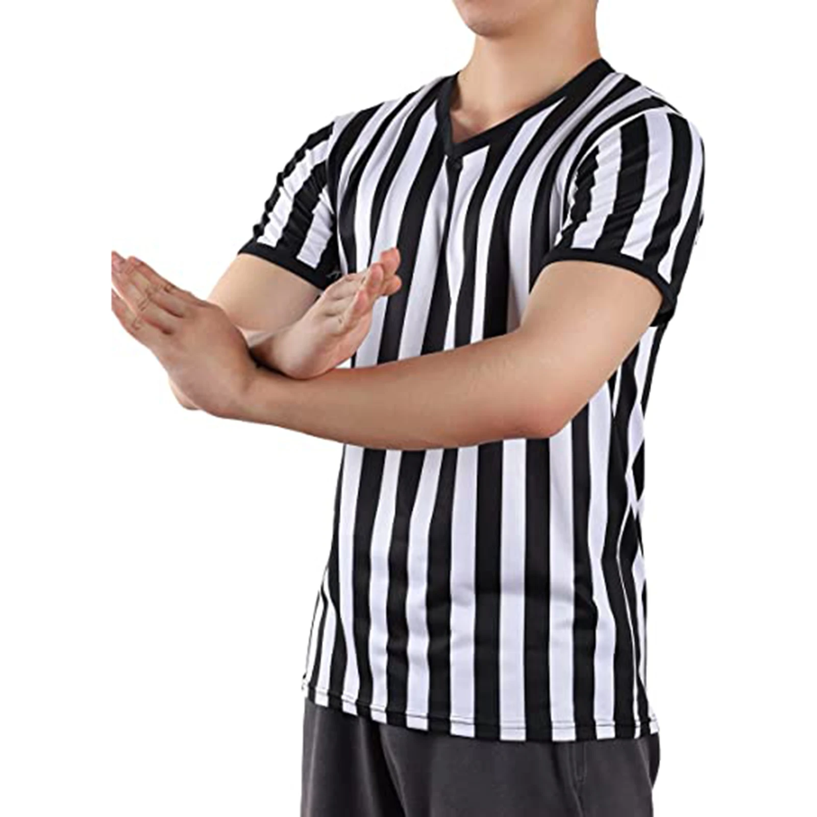 Basketball Referee Uniform Practice Sports Uniform Tops for Father Friend or Colleague