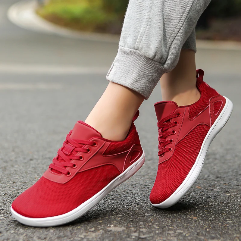 Men's Minimalist Barefoot Sneakers Wide Fit Zero Drop Sole Optimal Relaxation Men's Cross Trainer Barefoot Shoes Wide Toe Box