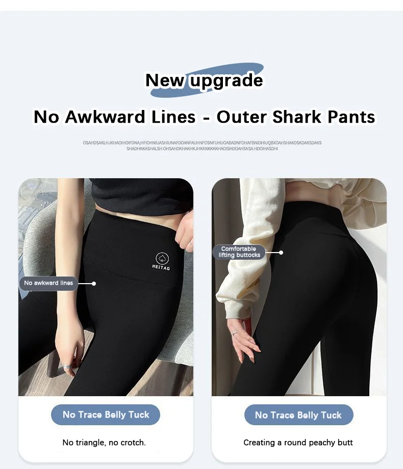2024 Spring New Seamless Shark Leggings Women Multicolor Thin High Waist Summer Sports Running Fitness Leggings