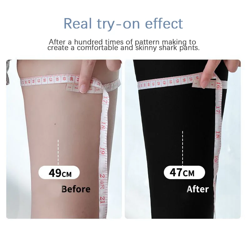 2024 Spring New Seamless Shark Leggings Women Multicolor Thin High Waist Summer Sports Running Fitness Leggings