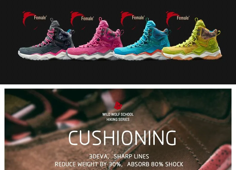 RAX Men Hiking Shoes Mid-top Waterproof Outdoor Sneaker Men Leather Trekking Boots Trail Camping Climbing Hunting Sneakers Women