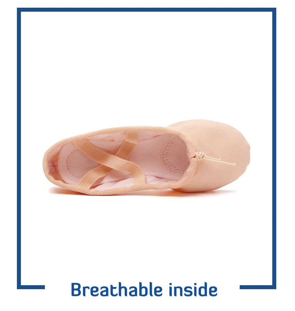 Flat Girls Ballet Shoes Canvas Black Pink Soft Ballet Belly Gym Yoga Practise Dance Shoes Kids Woman Dance Slippers