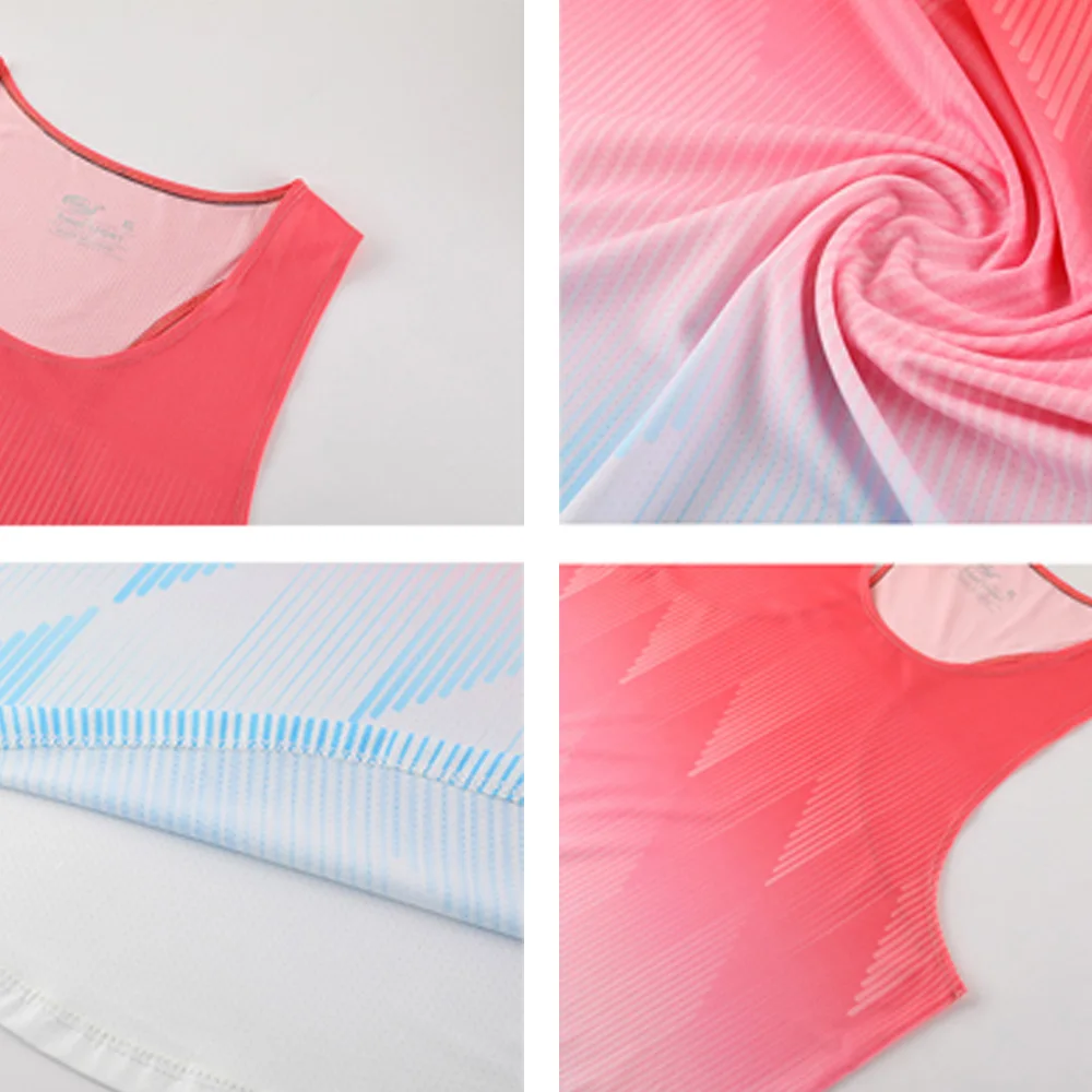 Men Run Vest Tank Top Speed Fitness Running Shirt Sleeveless Singlet
