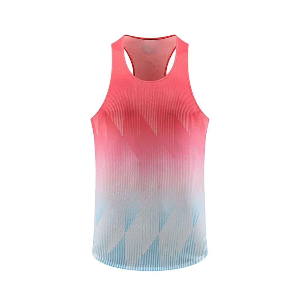 Men Run Vest Tank Top Speed Fitness Running Shirt Sleeveless Singlet