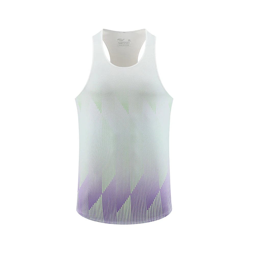 Men Run Vest Tank Top Speed Fitness Running Shirt Sleeveless Singlet