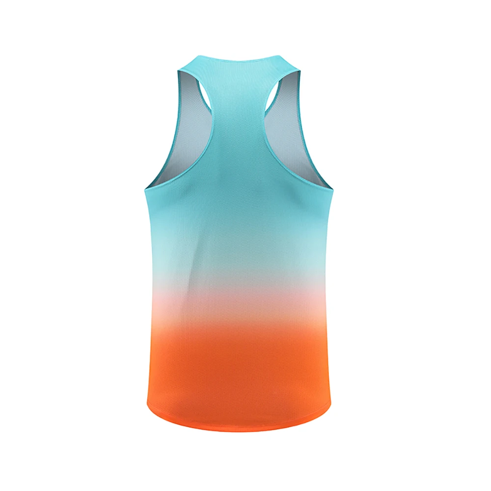 Men Run Vest Tank Top Speed Fitness Running Shirt Sleeveless Singlet