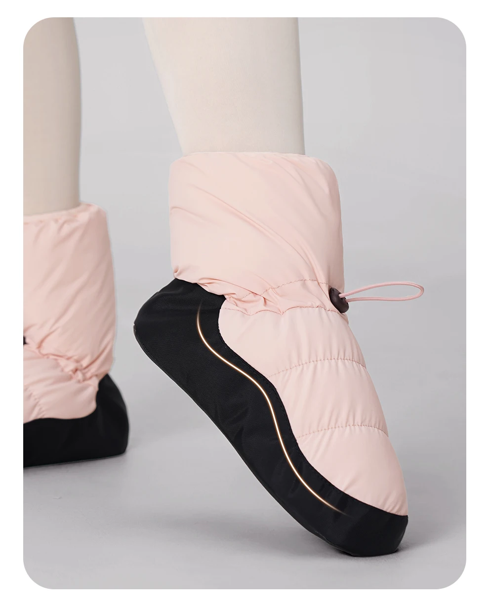 Dance Boots Shoes Ballet Slippers Women Water-proof Warm Up Booties for Adult Ballerina Elastic Shoes Girls Anti-slip Booties