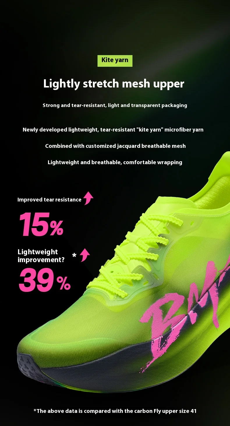 BMAI 3.0Turbo 42KM Marathon Running Shoes Cushioning Men's Sports Shoes for Men Breathable Trainers Luxury Designer Man Sneakers