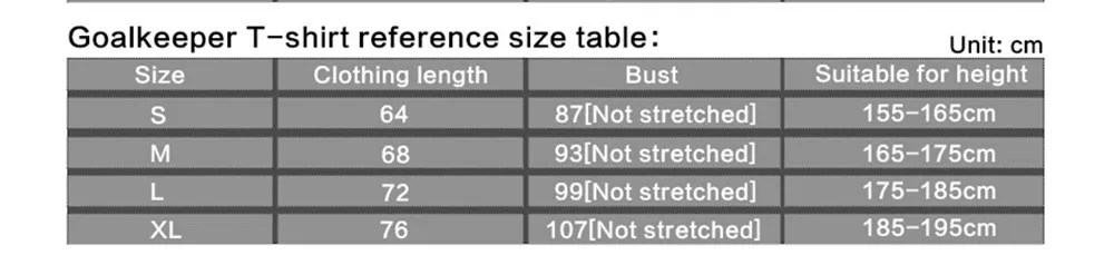 Professional Rugby Football Soccer Goalkeeper Jerseys Armor Uniforms Shirts Jackets Thicken EVA Sponge Elbow Chest Protector