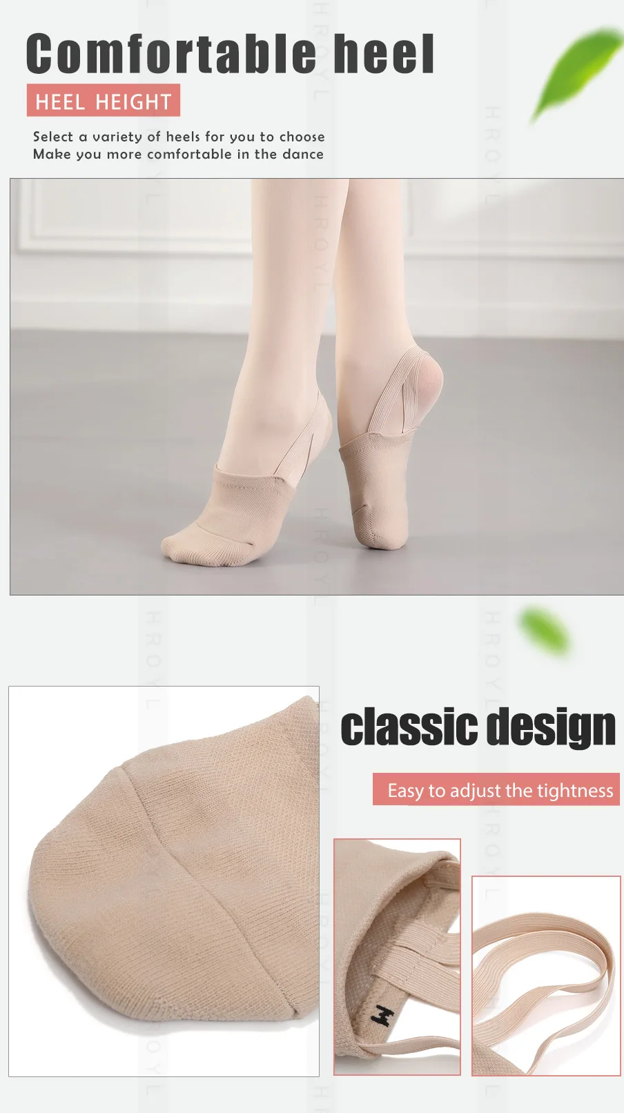 Girls Rhythmic Gymnastics Shoes Women Adult Children Half Sole Jazz Ballet Dance Shoes Half Toe Shoes Woman Belly Dancing Shoes