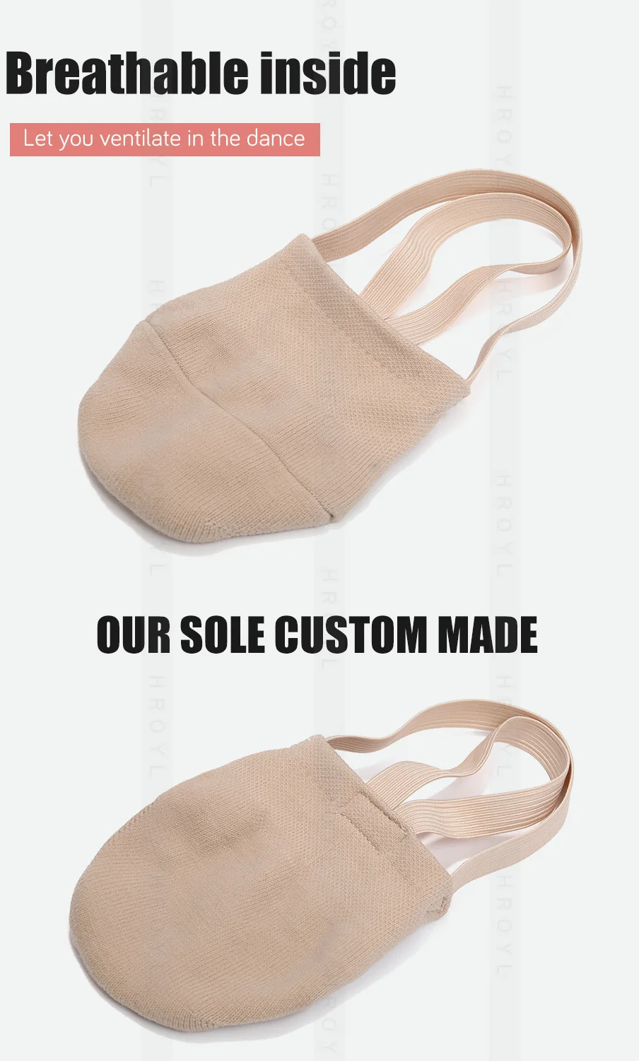 Girls Rhythmic Gymnastics Shoes Women Adult Children Half Sole Jazz Ballet Dance Shoes Half Toe Shoes Woman Belly Dancing Shoes