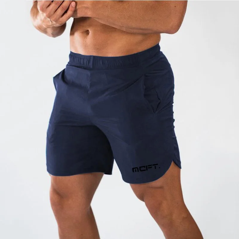 Men Bodybuilding Quick Dry Workout Shorts with Pockets Plus Size for Gym Running Basketball Summer Fitness