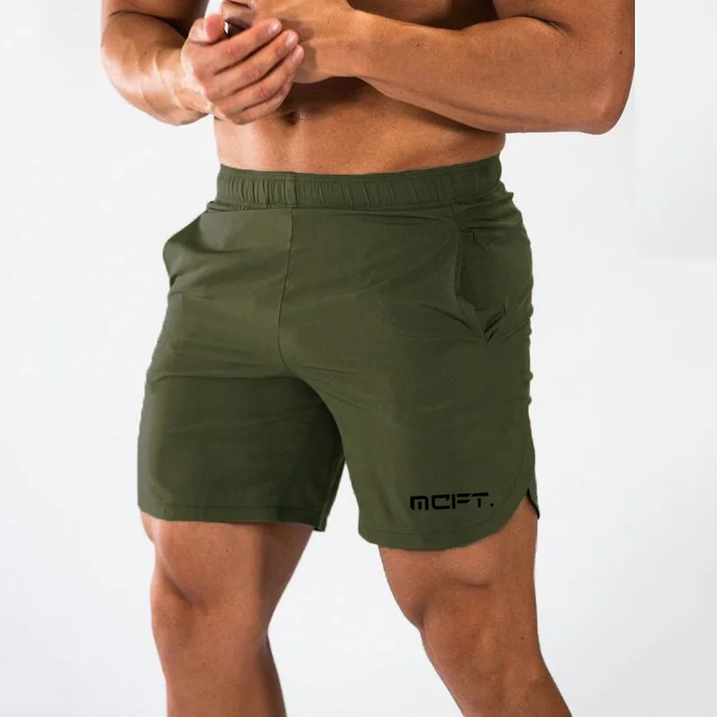 Men Bodybuilding Quick Dry Workout Shorts with Pockets Plus Size for Gym Running Basketball Summer Fitness