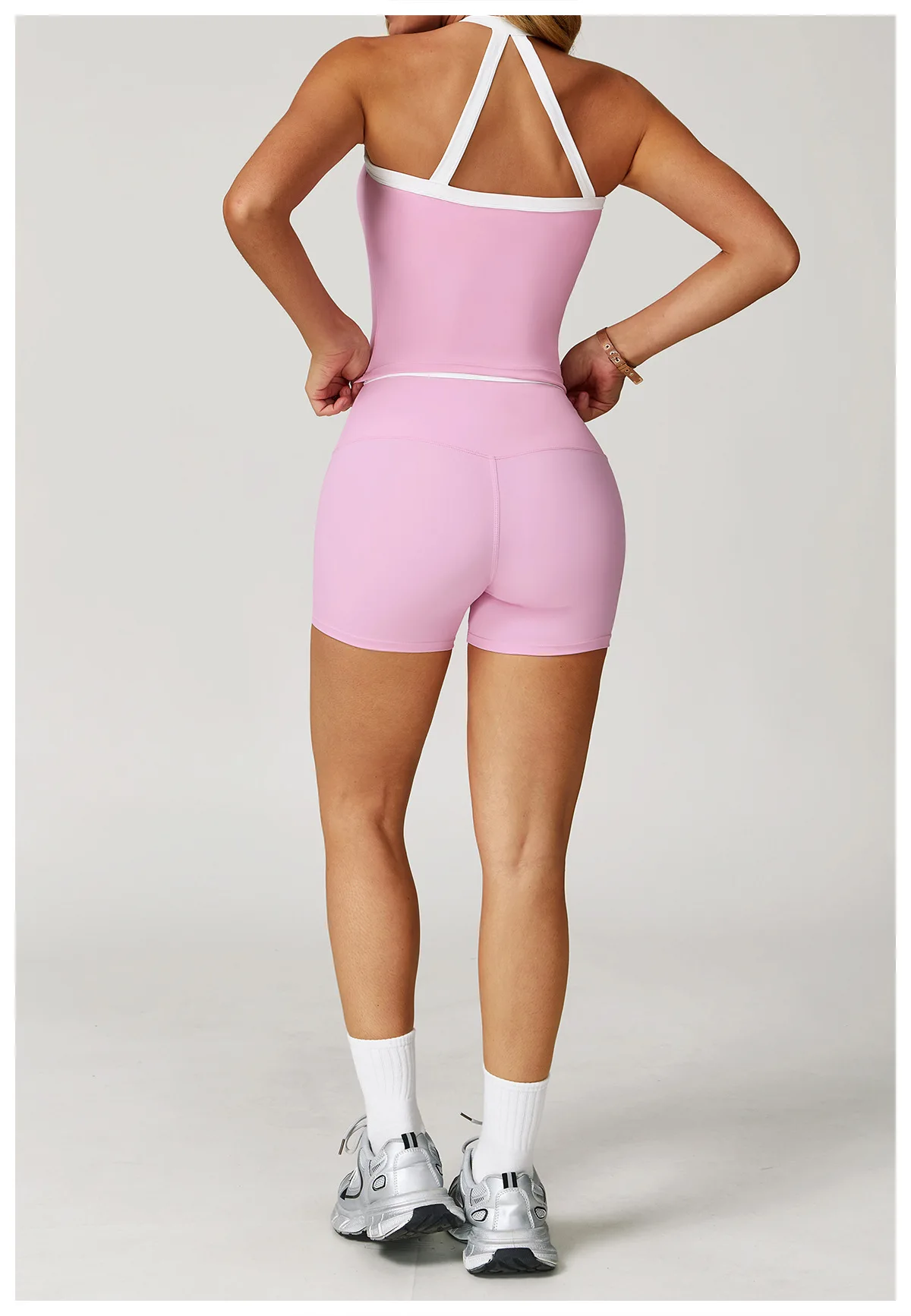Women's Clothes 2 Pieces Workout Tracksuit Yoga Set Sportswear Gym Clothing High Waist Bell-bottoms Sexy Fitness Bta Sports Suit