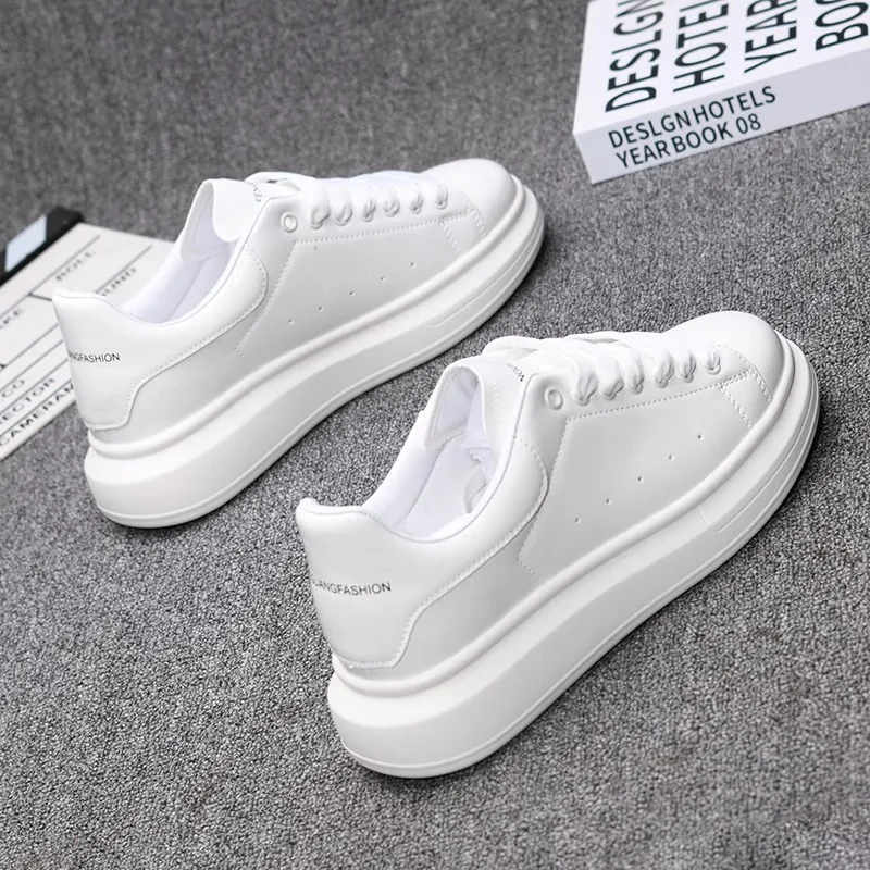 Red lacquered men's shoes Fashion black casual skateboard shoes Outdoor tennis walking shoes Universal men and women