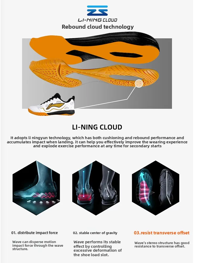Li - Ning Professional Table Tennis Shoes: Advanced Tech for Peak Performance