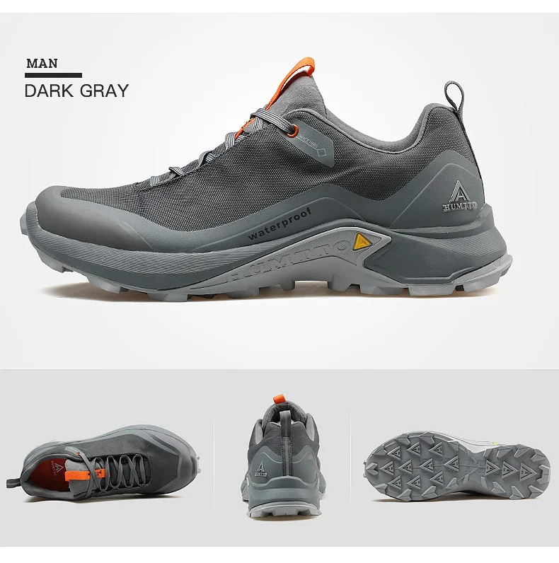 HUMTTO Hiking Shoes Mountain Sneakers for Men Waterproof Camping Trekking Boots Climbing Sport Safety Male Tactical Shoes Mens