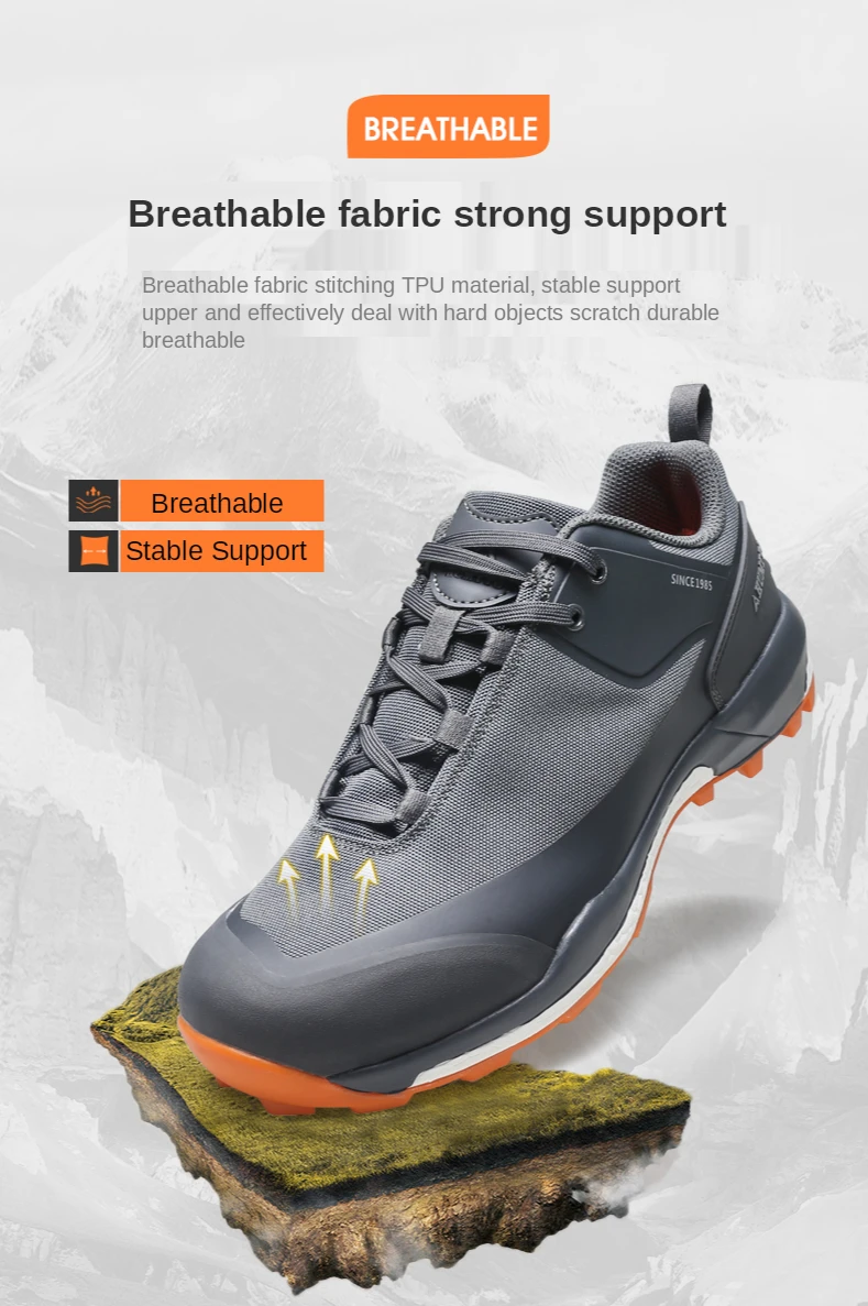 HUMTTO Hiking Shoes Mountain Sneakers for Men Waterproof Camping Trekking Boots Climbing Sport Safety Male Tactical Shoes Mens