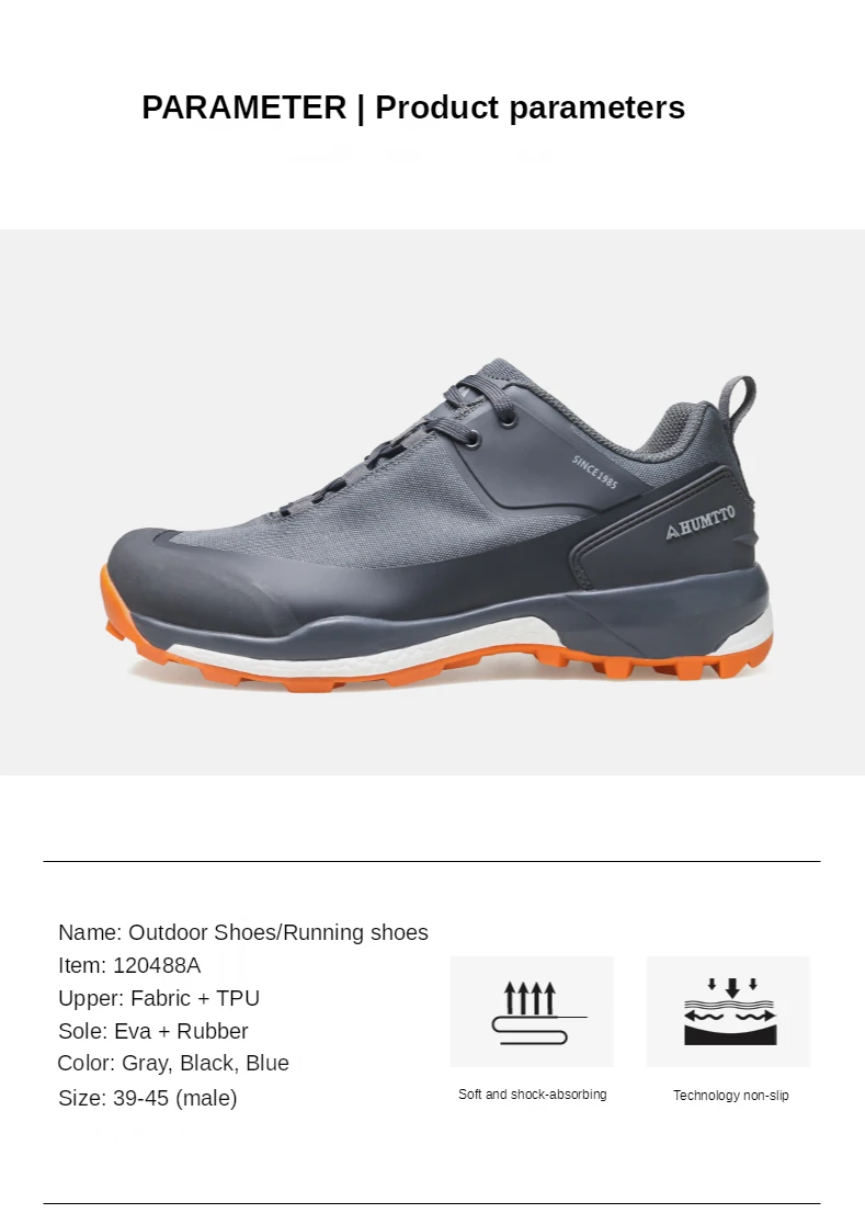 HUMTTO Hiking Shoes Mountain Sneakers for Men Waterproof Camping Trekking Boots Climbing Sport Safety Male Tactical Shoes Mens
