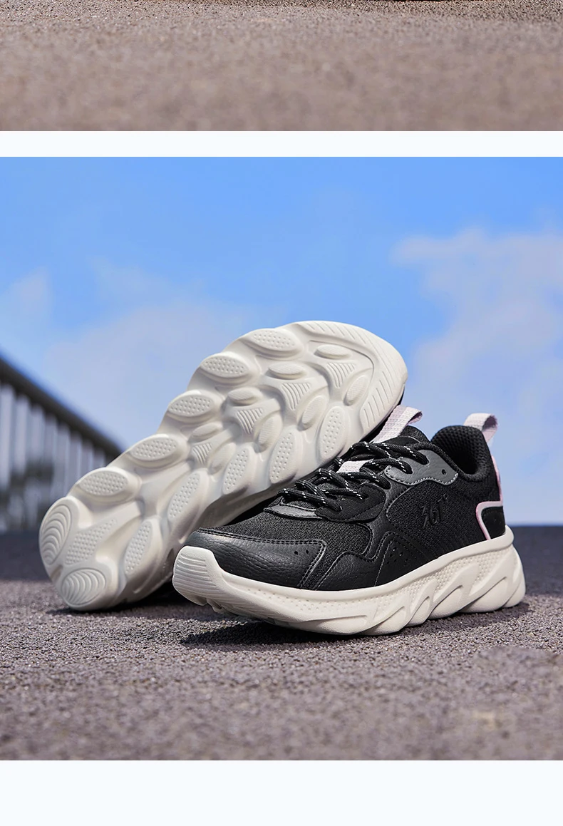 361 Degrees Women Running Sport Shoes Lightweight Non-Slip Shock-absorption Breathable Mesh Girl Sneaker Female 682232212