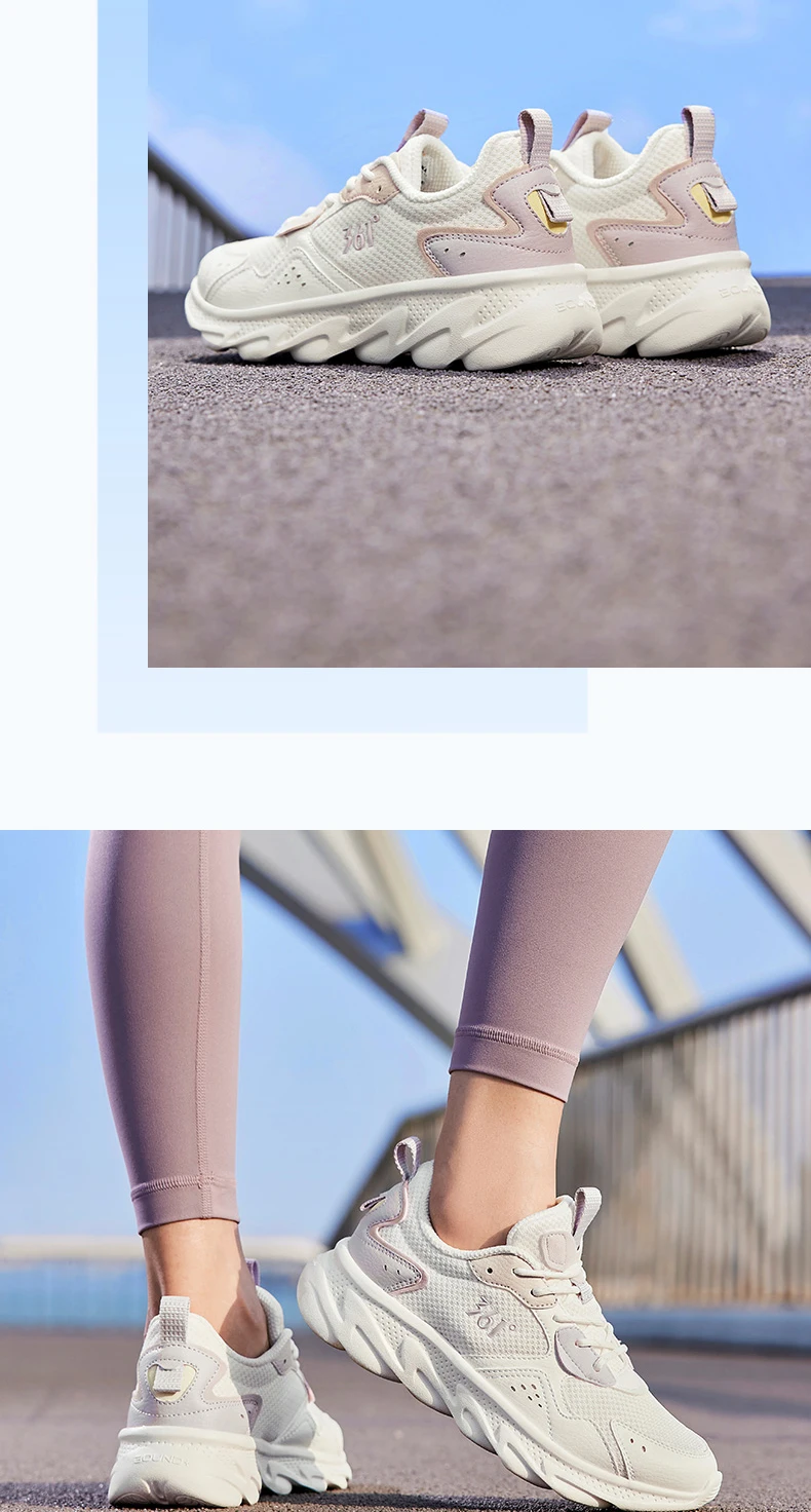361 Degrees Women Running Sport Shoes Lightweight Non-Slip Shock-absorption Breathable Mesh Girl Sneaker Female 682232212