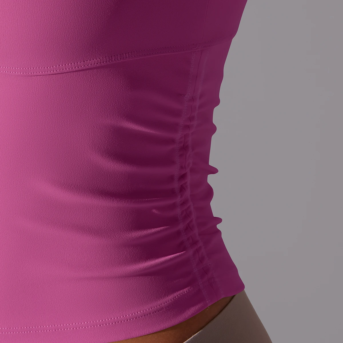Sleeveless Yoga Vest Slim Sportswear Stretchy Slim Sports Bra Breathable Pleated Tank Top Quick Dry Fitness Wear Sexy Slim Top