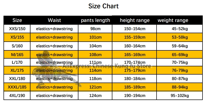 Black Cotton Tai Chi Kung Fu Pants Wushu Martial Arts Wing Chun Qigong Meditation Yoga Trousers