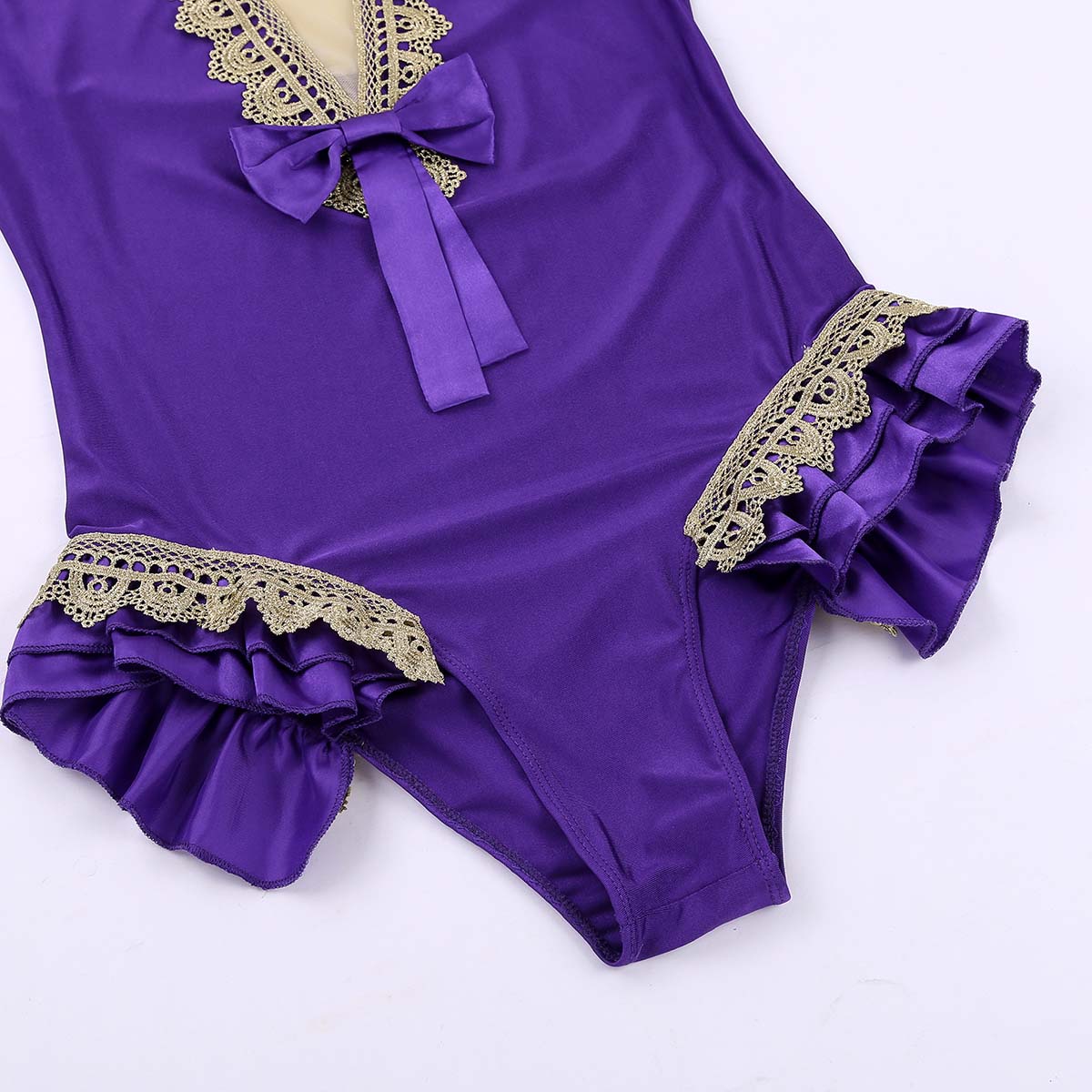 2Pcs Women Adults Dance Cosplay Costume Halloween Party Role Play Outfit Shiny Satin Cape Top With Sleeveless Leotard Bodysuit