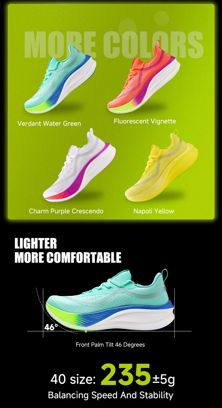 2025 IRUNSVAN Marathon Shoes Carbon High Quality Breathable Bounce-Back Cushioning Professional Training Shoes Lightweight