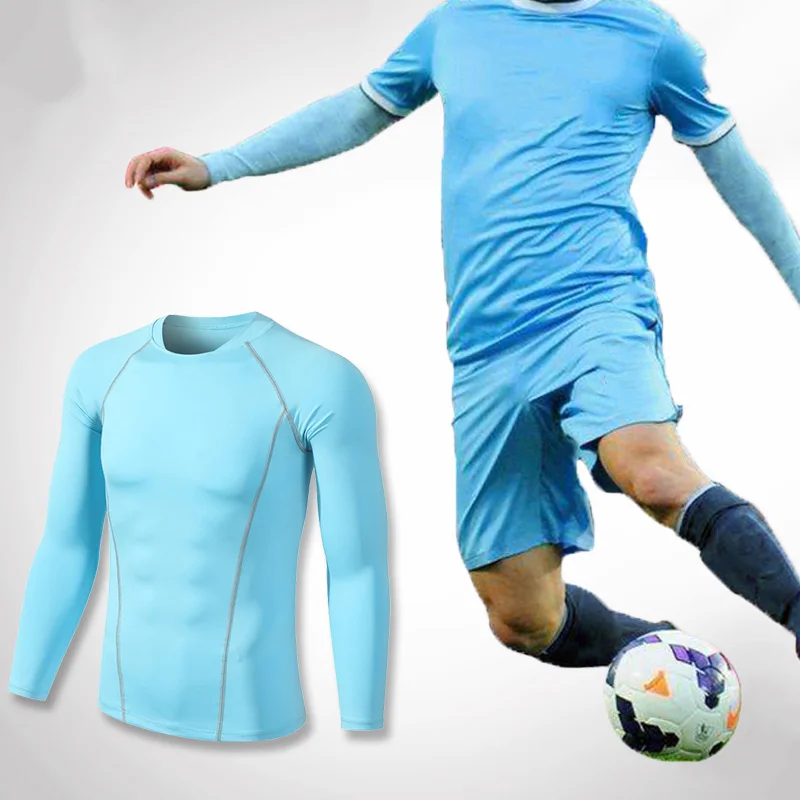 Men Women Kids Children Boy Girl Quick Dry Running Long T Shirt Fitness Sport Basketball Football Gym Hiking Jogging Clothes A84