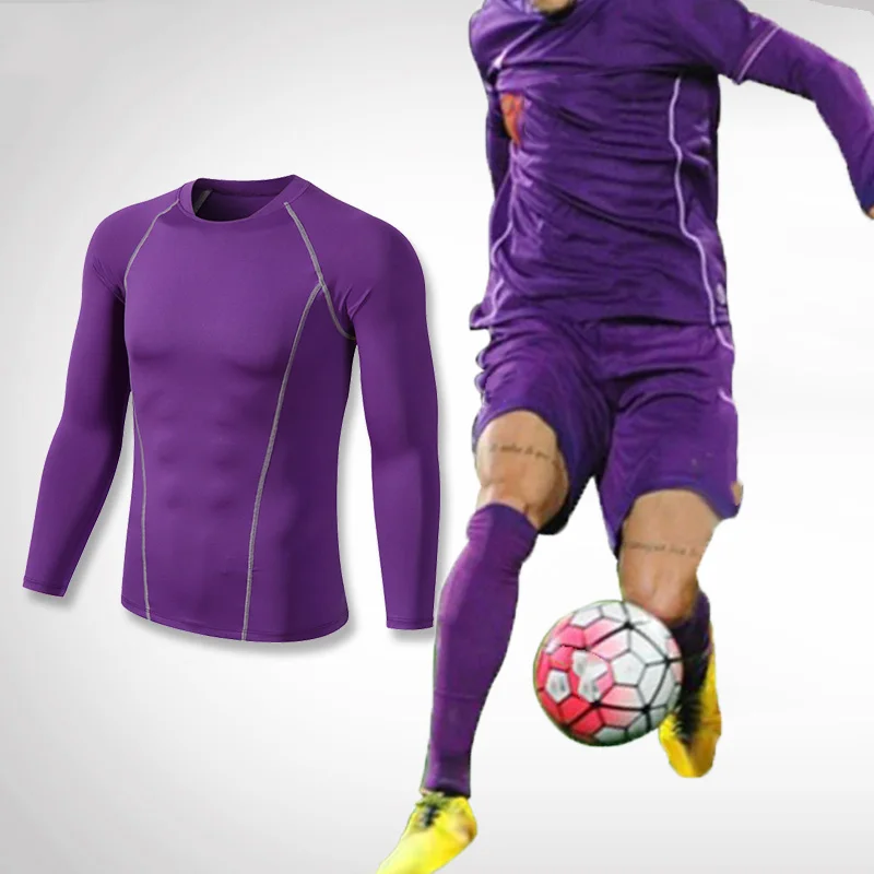 Men Women Kids Children Boy Girl Quick Dry Running Long T Shirt Fitness Sport Basketball Football Gym Hiking Jogging Clothes A84