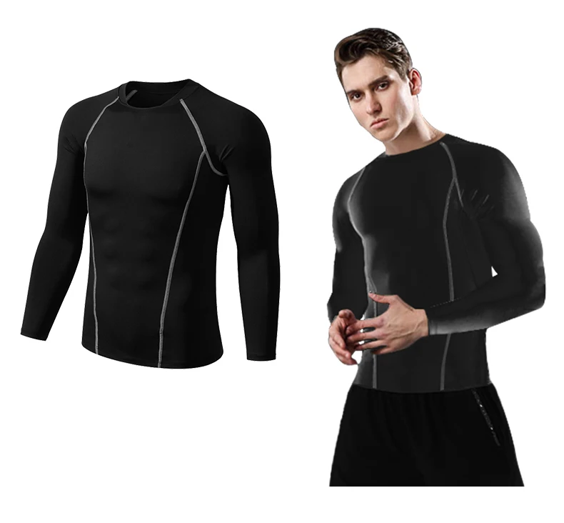 Men Women Kids Children Boy Girl Quick Dry Running Long T Shirt Fitness Sport Basketball Football Gym Hiking Jogging Clothes A84