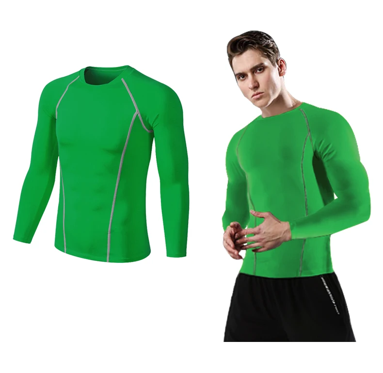 Men Women Kids Children Boy Girl Quick Dry Running Long T Shirt Fitness Sport Basketball Football Gym Hiking Jogging Clothes A84