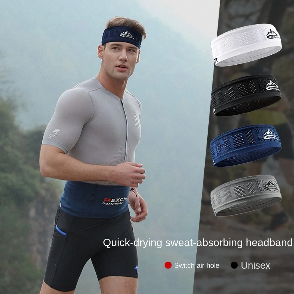 Outdoor Sports Headband Fitness Sweatwicking Breathable High Elastic Headband