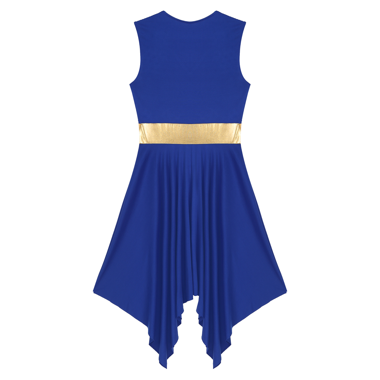 Women Color Block Modern Liturgical Dance Costumes Church Worship Praise Dancewear Stage Performance Costume Lyrical Dance Dress