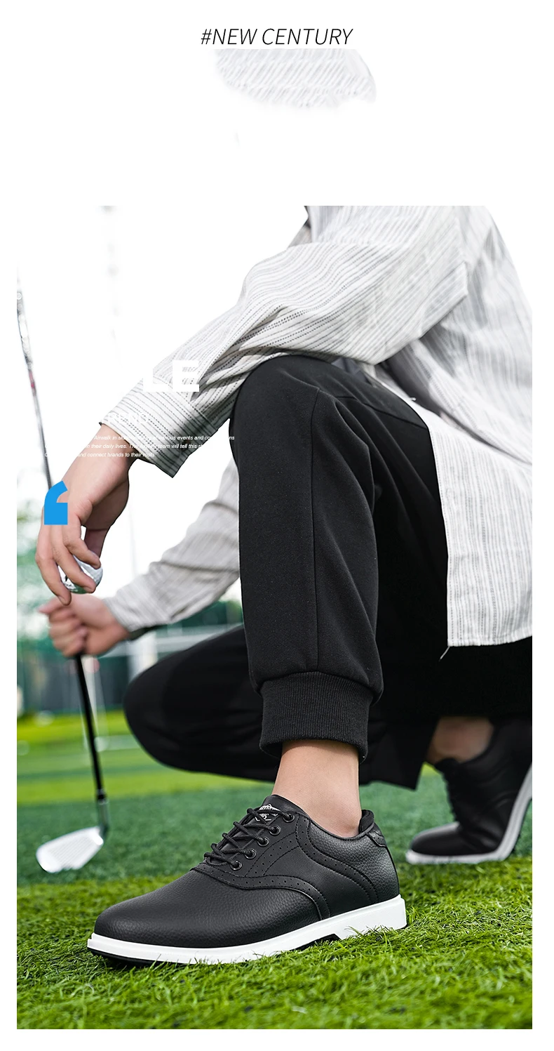 Four Seasons Universal Golf Shoes Men's Waterproof And Breathable Golf fixed Needle BOA Golf Shoes Outdoor Walking Sports Shoes