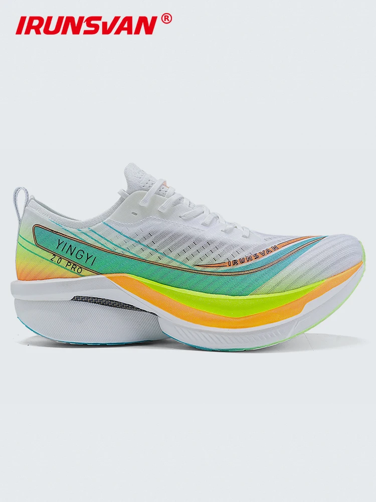 IRUNSVAN SHADOW WING 2.0 PRO 2025 Marathon Sports Running Shoes Outdoor Breathable Men Sports Shoes Anti-slip Male Sneakers 2503
