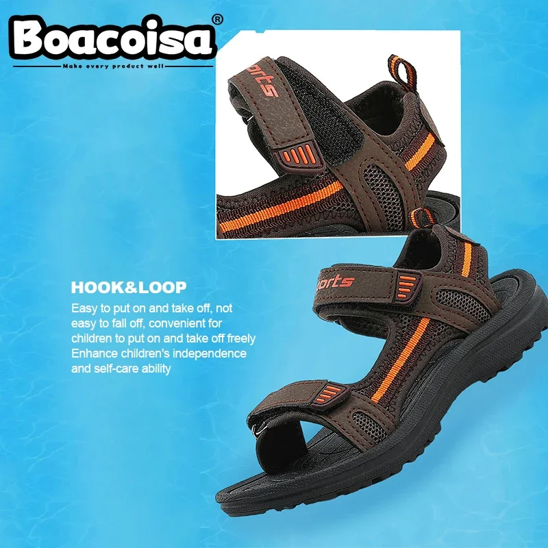 Summer Children's Sandals Breathable Sport for Boys Girls Casual Children Beach Shoes Kids Soft Sole Open Toe Sandal Shoes