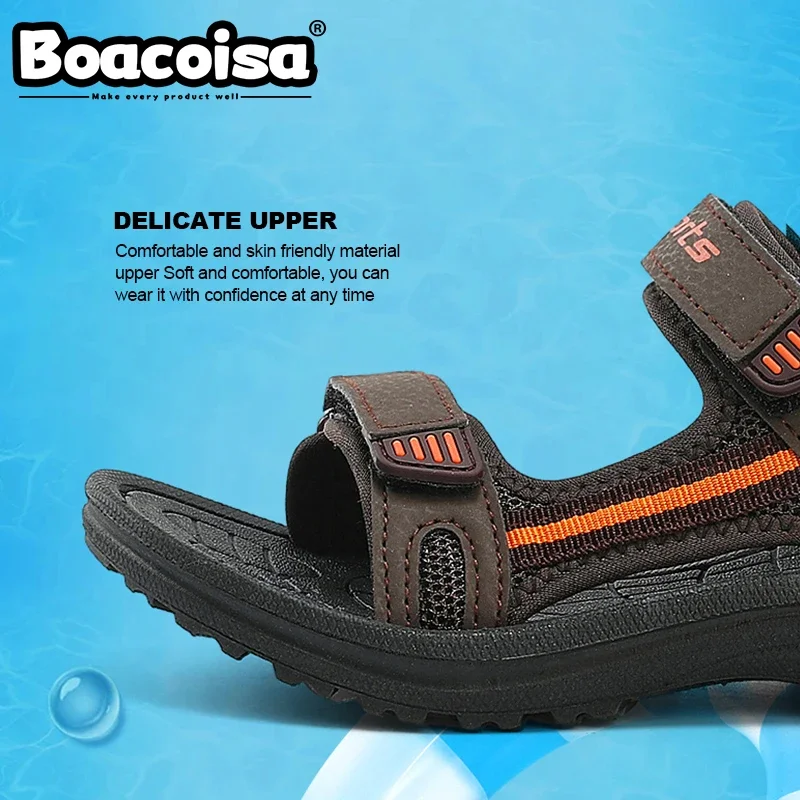 Summer Children's Sandals Breathable Sport for Boys Girls Casual Children Beach Shoes Kids Soft Sole Open Toe Sandal Shoes