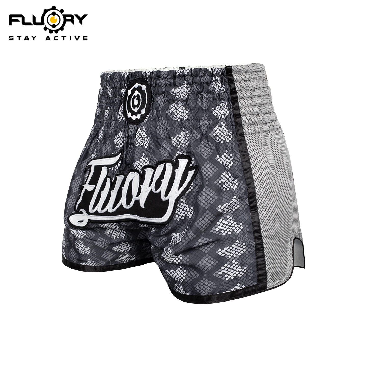Fluory 1Piece Muay Thai Shorts Golden Boxing Training Shorts Men's Boxing Clothing Women Free Fight Shorts Free Fight Custom