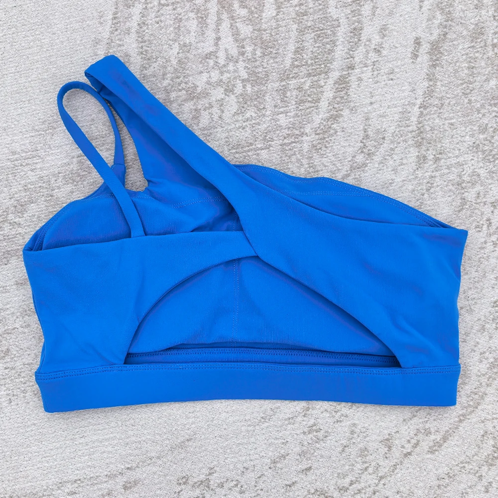 Women Sports Bras Sexy Single Strap Yoga Bra Running Women Sports Underwear Gym Top Stretch Push Up Bra Women Vest