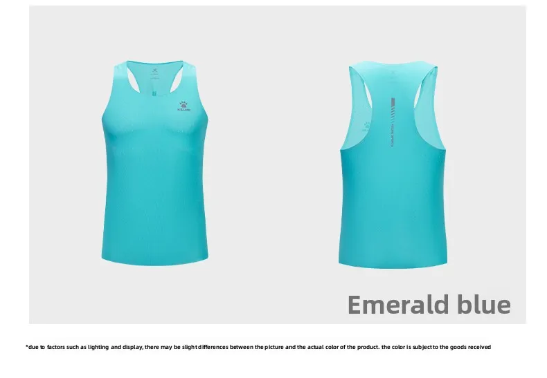 KELME Men's Marathon Vest Professional Racing Top Training Fitness Track And Field Running Speed Dry Vest