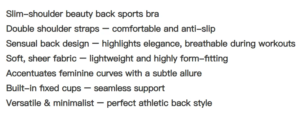 Women's Sports Bra with Padded Cups, Shockproof Running Sexy Strappy Yoga Vest, Outerwear Training Fitness Bra